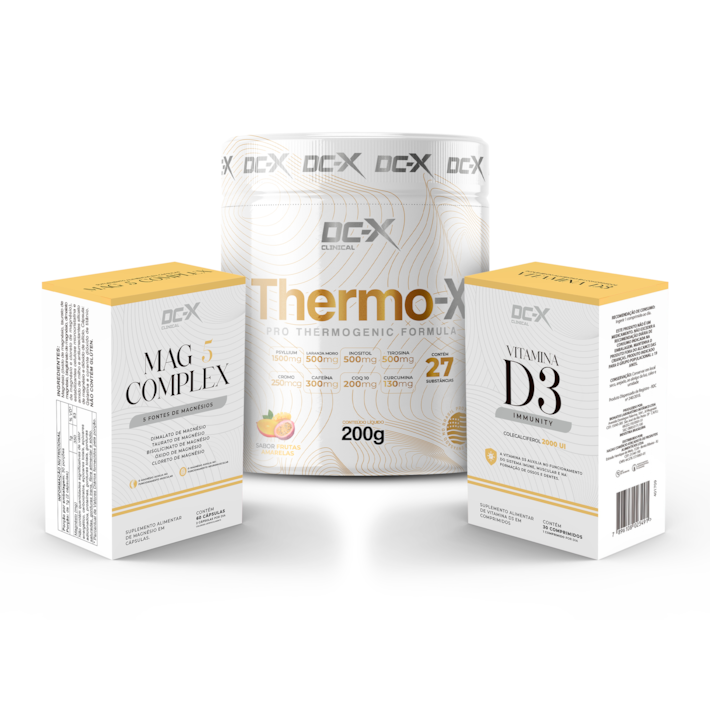 Kit Thermo - X + Mag 5 Complex + Vitamina D3
