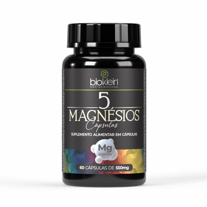 5 Magnésios (60 Cápsulas) - BIOKLEIN