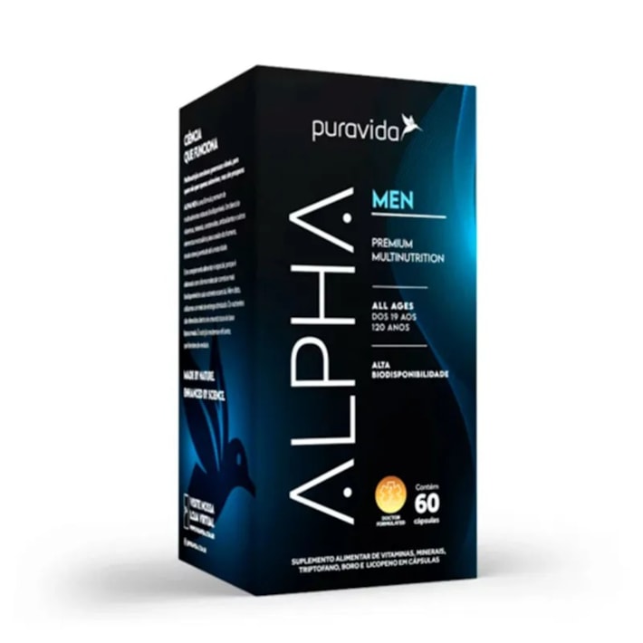 Alpha Men (60 Caps) - PURA VIDA
