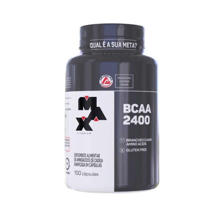 BCAA 2400 (100 CAPS) - MAX TITANIUM