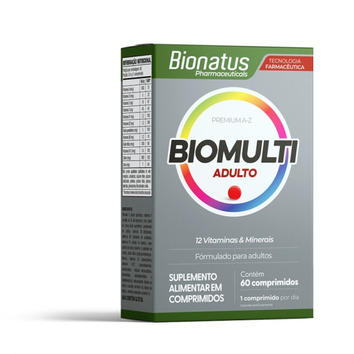 BIOMULTI ADULTO (60 CAPS) - BIONATUS
