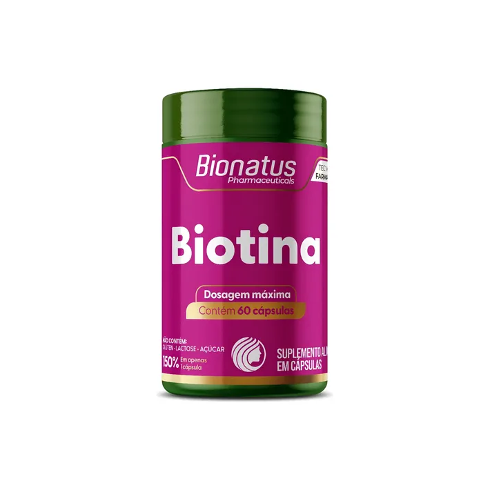 BIOTINA GREEN 60 CAPS - BIONATUS FARMA