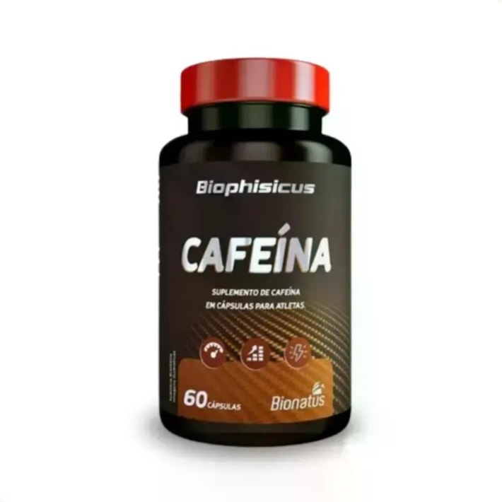 Cafeína 400mg Biophisicus Bionatus 60 Cápsulas – Cafeína Anidra