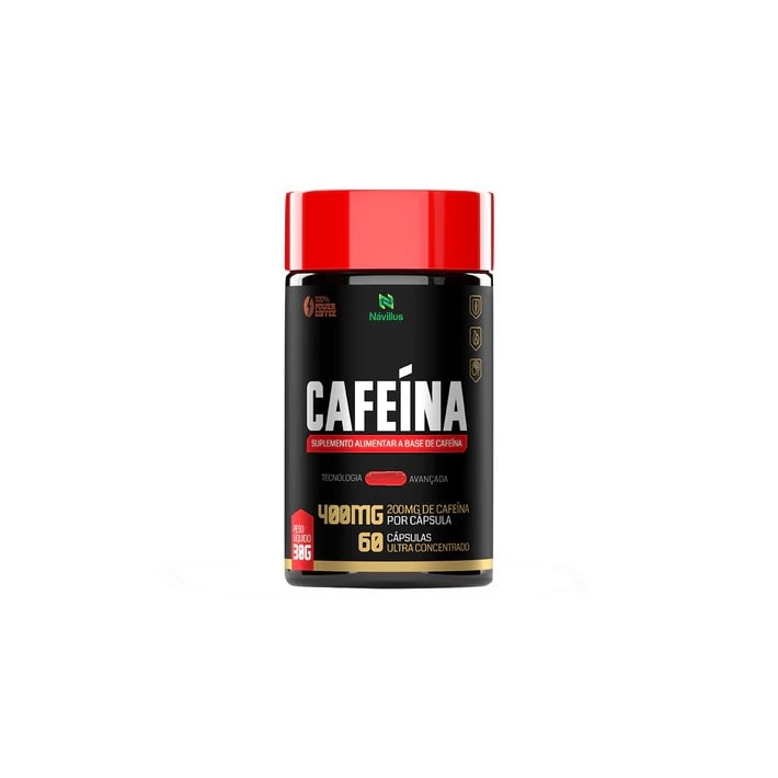 Cafeína 400mg Ultra Concentrada (60 Cáps) – Návillus