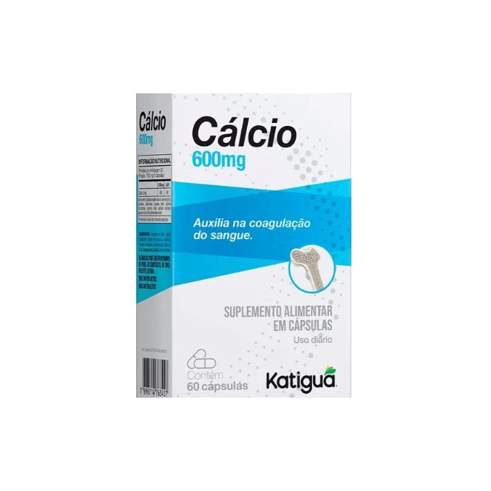 Calcio 600Mg (60 Caps) - KATIGUA