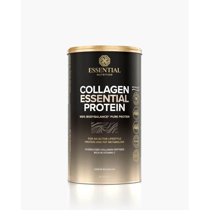 COLLAGEN ESSENTIAL PROTEIN BAUNILHA (417,5g) - ESSENTIAL