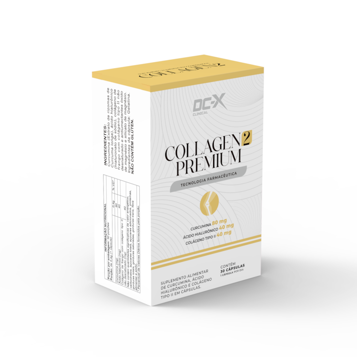 COLLAGEN TIPO 2 PREMIUM (30 CAPS) – DCX NUTRITION | LINHA CLINICAL