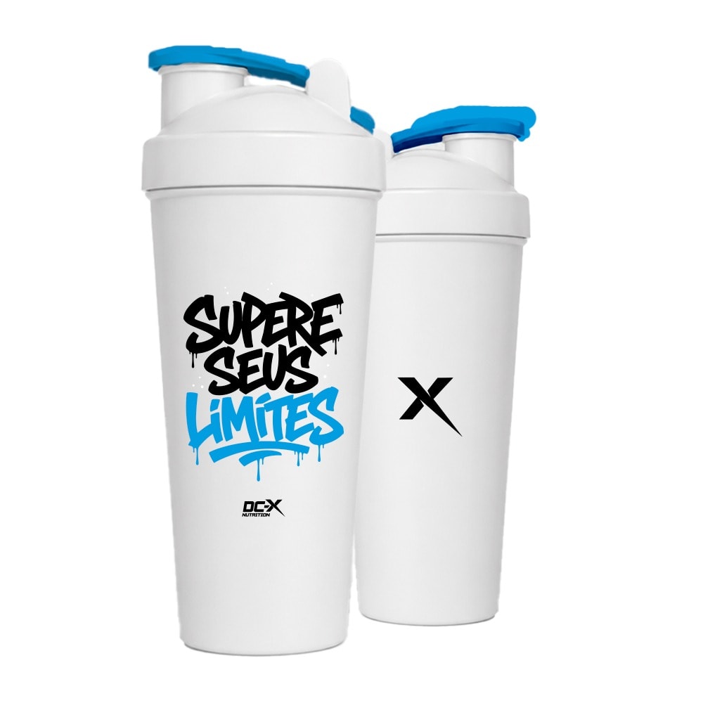 Coqueteleira Branca DCX Nutrition | Shakeira Esportiva para Whey