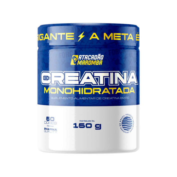 Creatina 100% Pura (150g) - ATACADÃO MAROMBA