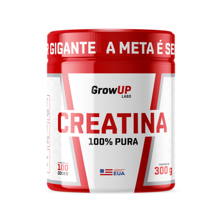 CREATINA 100% PURA (300G) - GROW UP