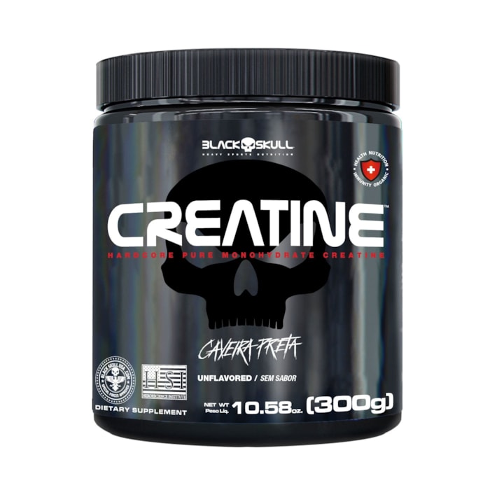 Creatina Black Skull 300g – Creatina Monohidratada