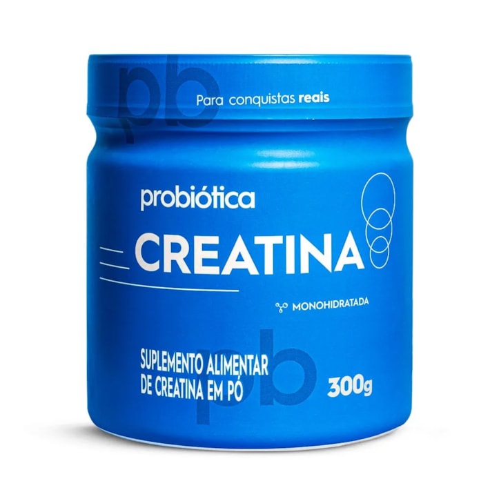Creatina Pura Probiótica 300g – Creatina Monohidratada