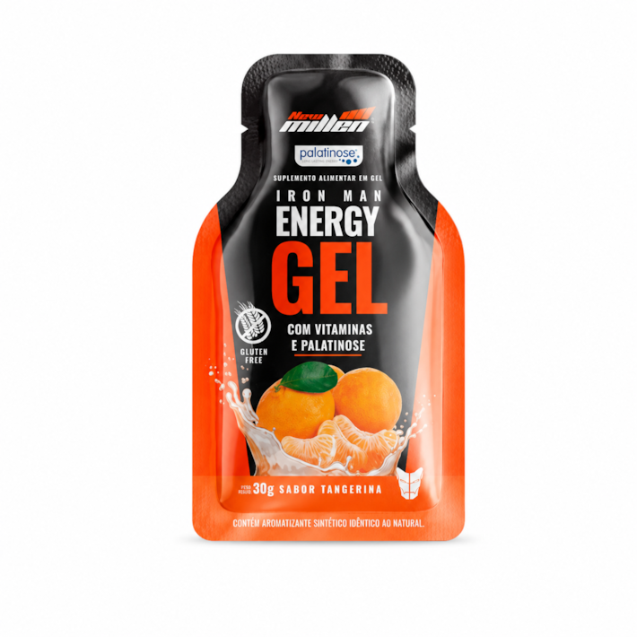 Iron Man Energy Gel New Millen 30g | Gel Energético com 20g de Carboidratos