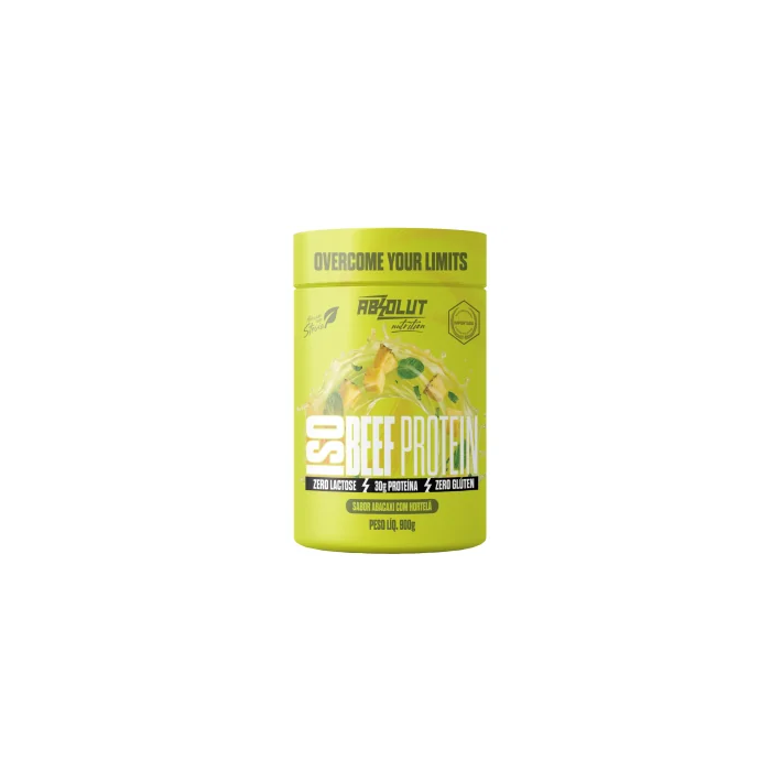 Iso Beef Protein 900g Absolut Nutrition | Proteína Bovina Zero Lactose e Zero Glúten