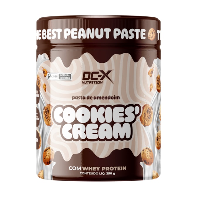 Pasta de Amendoim Gourmet (250g) Cookies – DCX NUTRITION