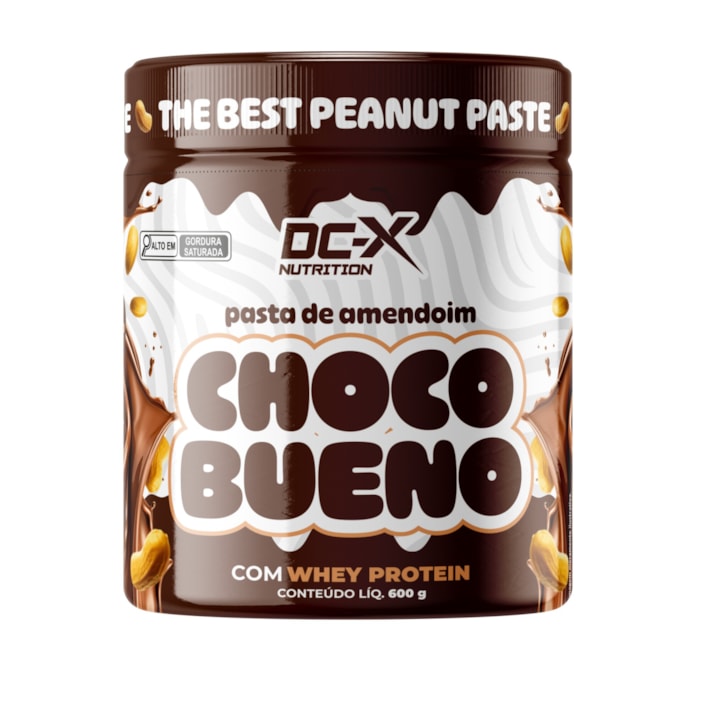 Pasta de Amendoim Gourmet (600g) Choco Bueno – DCX