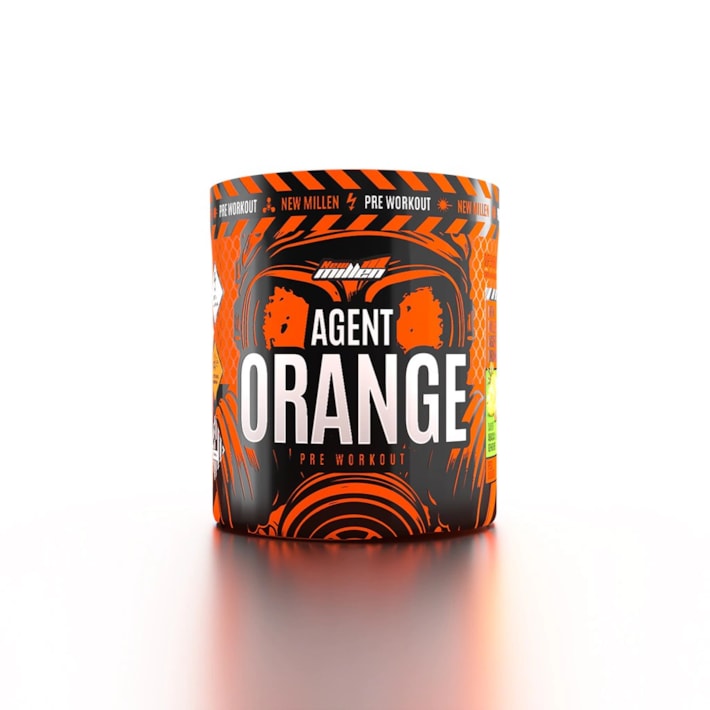 Pré Treino AGENT ORANGE (250g) - NEW MILLEN