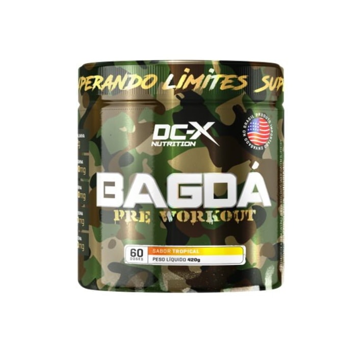 PRÉ TREINO BAGDÁ (420G - 60 DOSES) - DCX