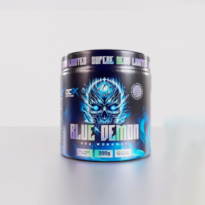 Pré Treino Blue Demon (300g) - DCX NUTRITION