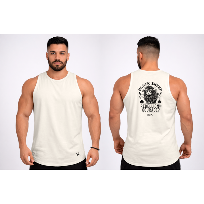REGATA MACHÃO - BLACK SHEEP OFF WHITE