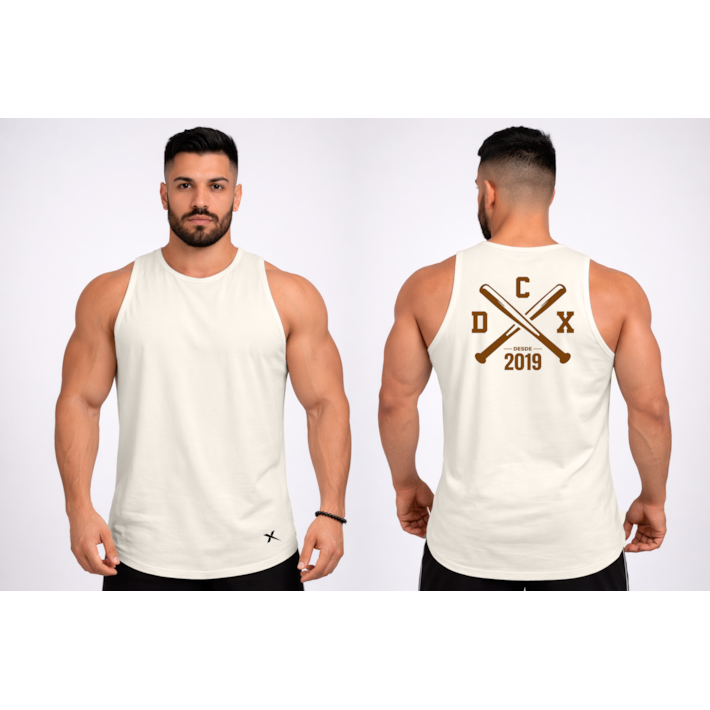 REGATA MACHÃO - DCX TACOS OFF WHITE