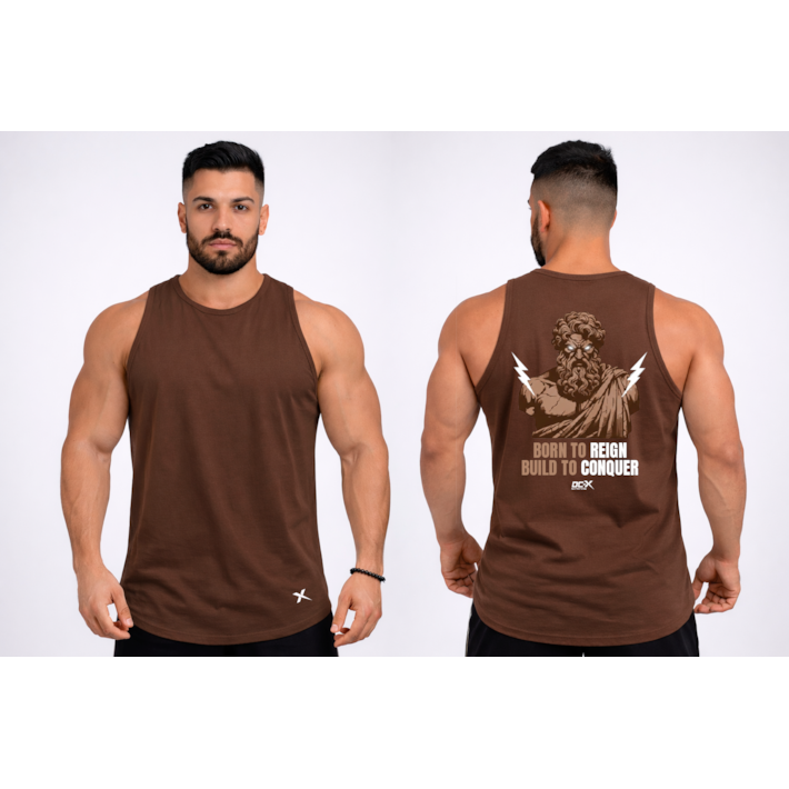 REGATA MACHÃO - ZEUS MARROM