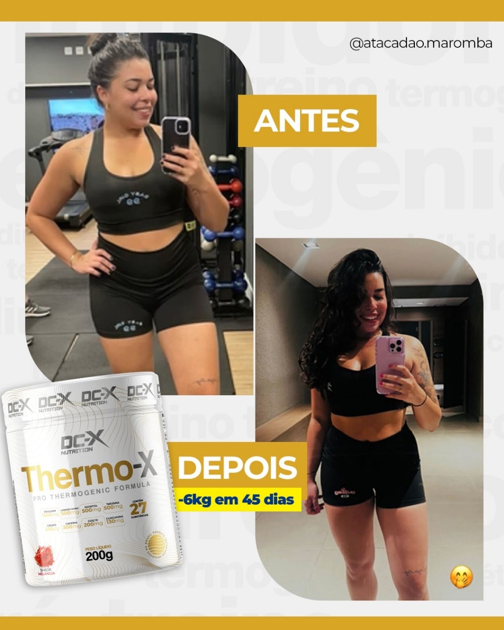 THERMO-X COM CAFEÍNA (200G) - DCX