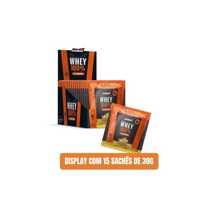 WHEY 100% (30g - Uni.) - NEW MILLEN