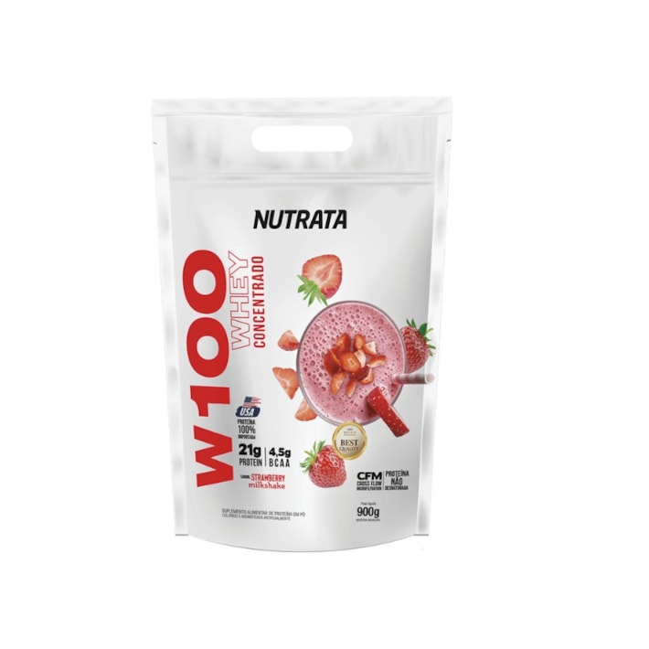 WHEY 100% (900G REFIL) - NUTRATA